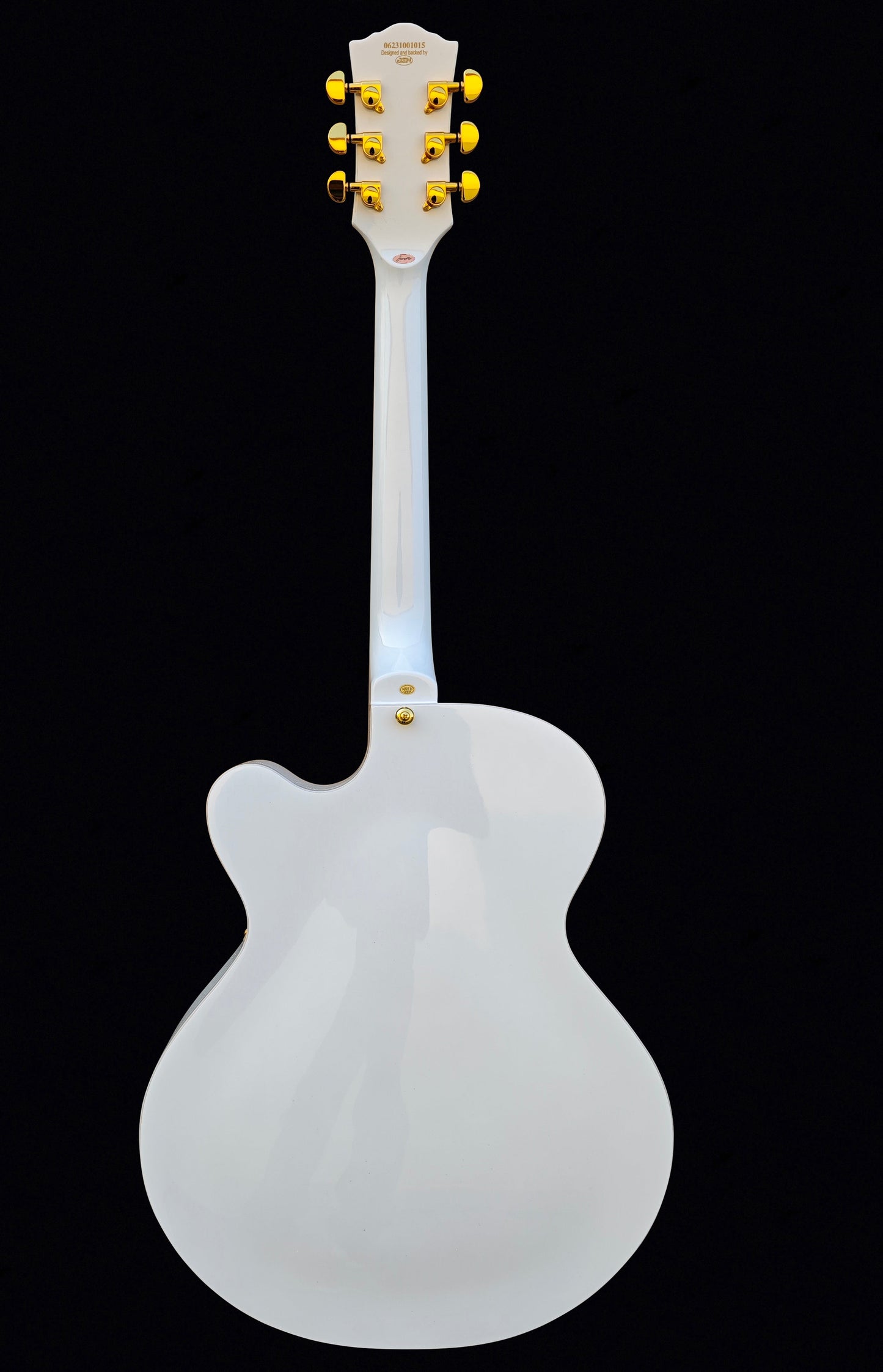 Firefly Full Hollow Body Guitar(White Color)