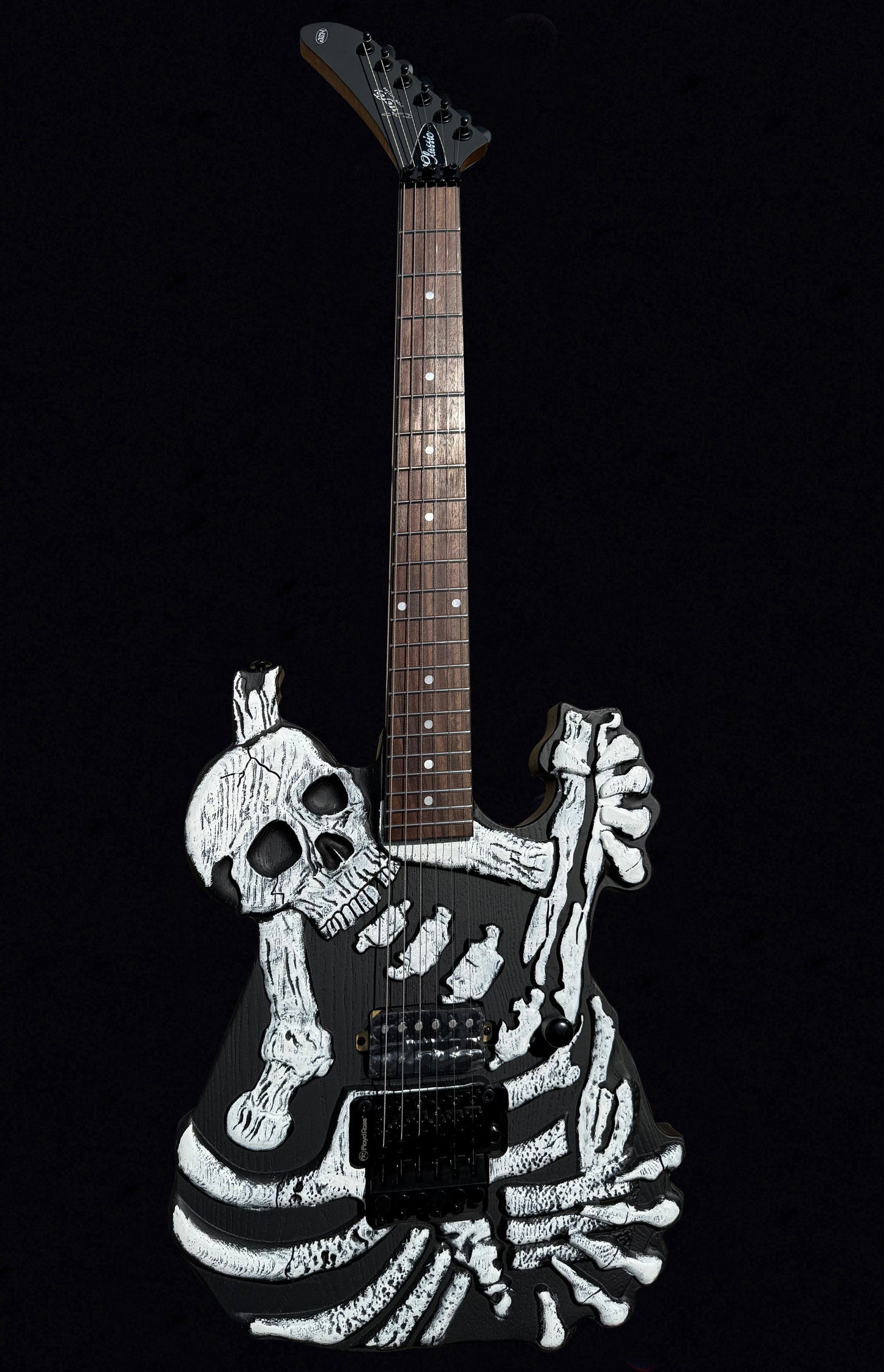 New Firefly Bone Shredder Classic Model Electric Guitar (Matte Black Color)