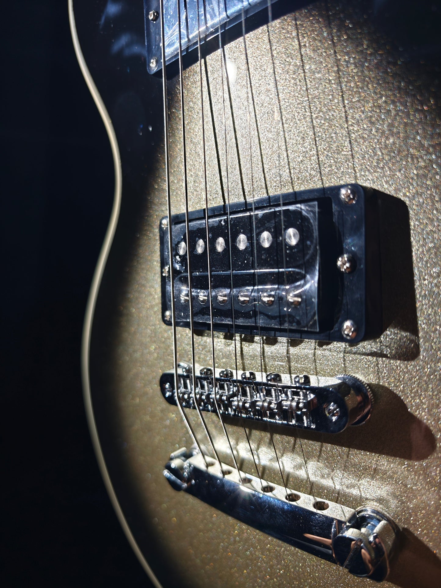 NEW Firefly FFSP CUSTOM ELECTRIC GUITARS ROLLER BRIDGE (Vintage Silver BURST) Tiger Queen