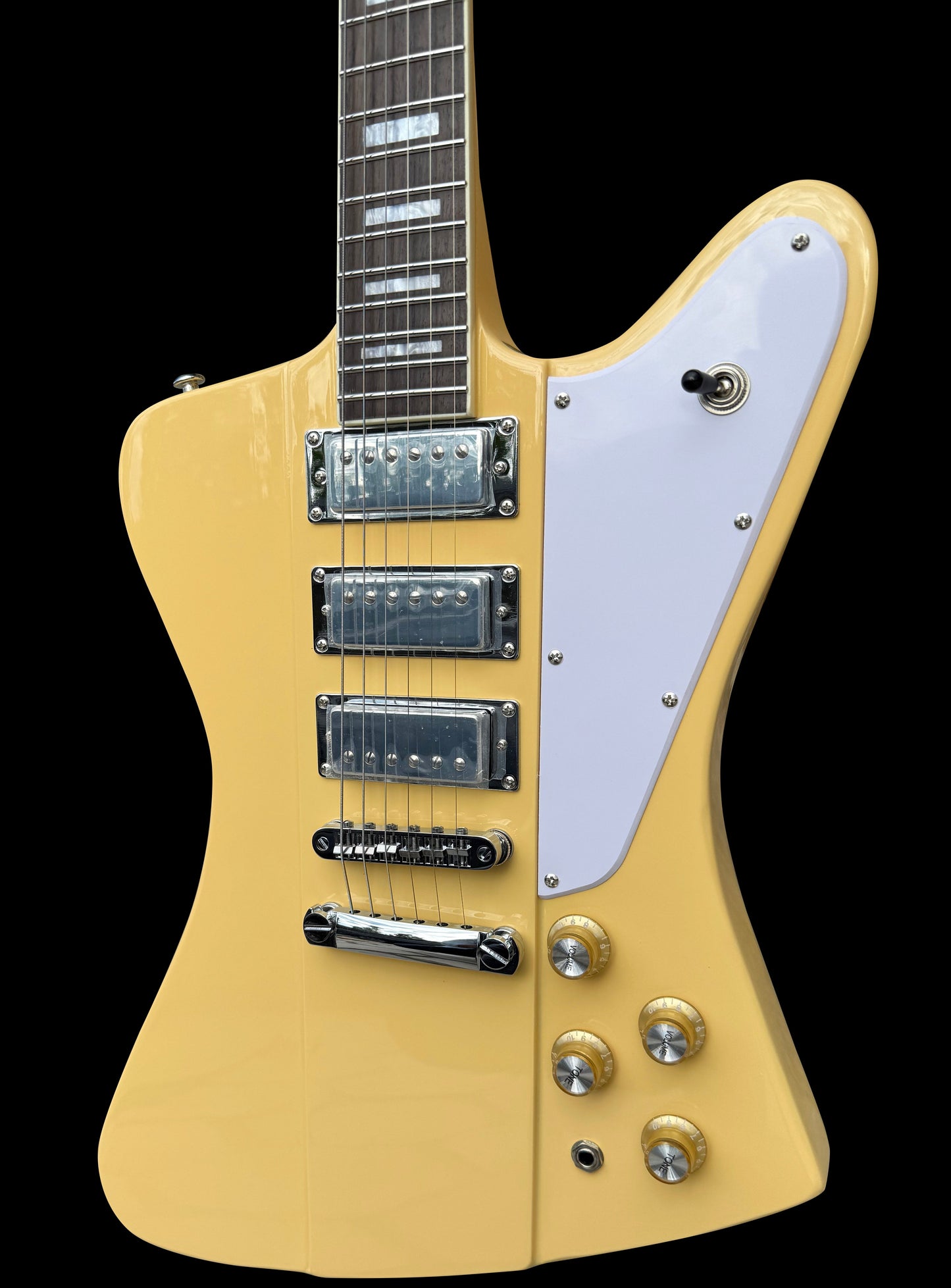 NEW Firefly 3 Pickups FFDB Electric Guitar (Cream Color)