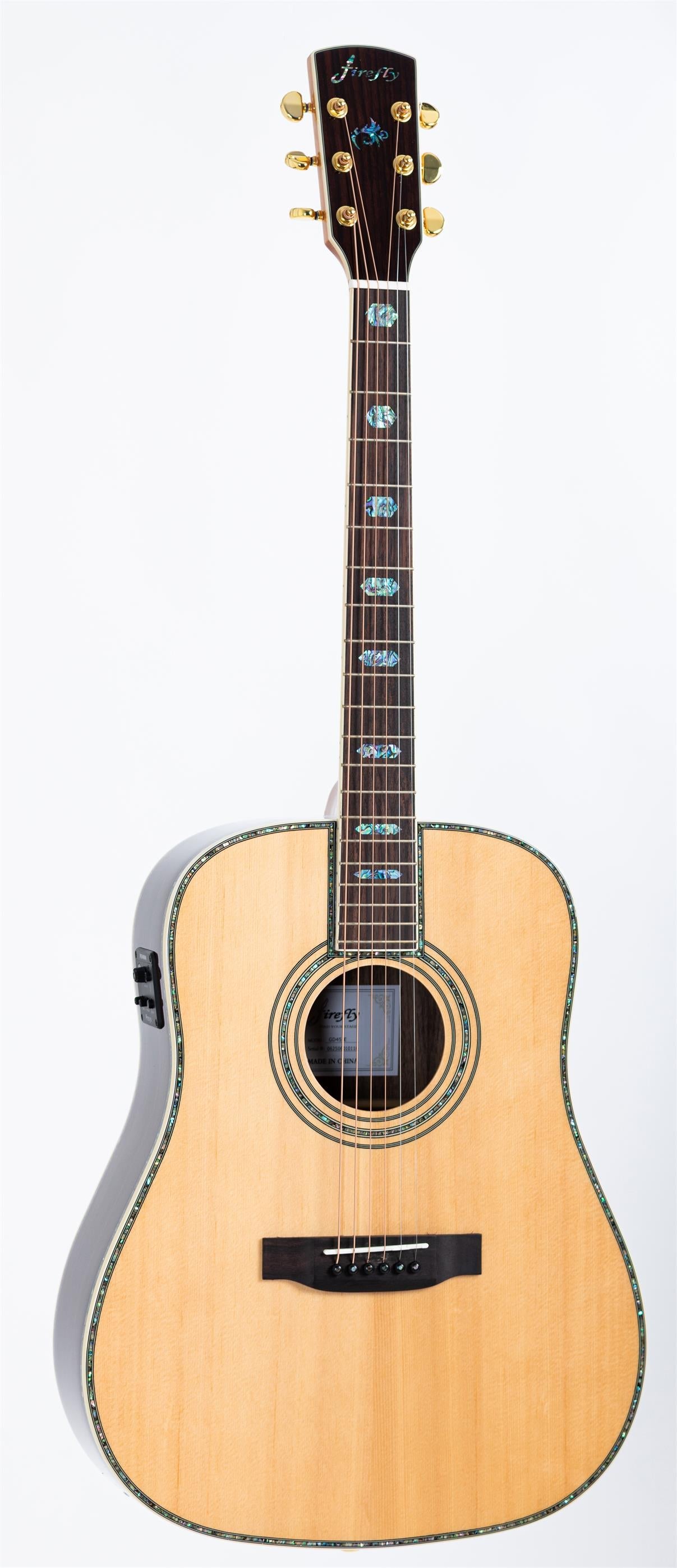 Firefly New GD45-E Full Size Rosewood Back&Side Acoustic guitar