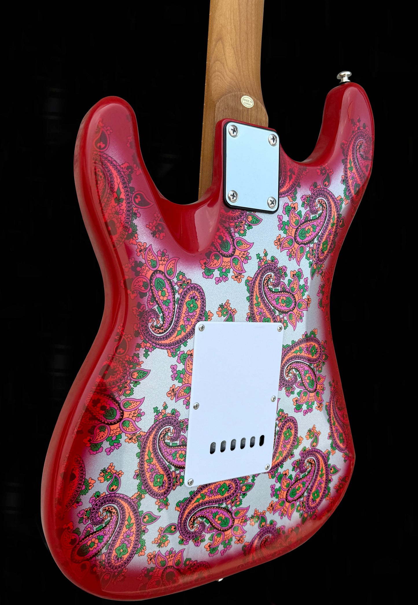 Firefly FFST Classic Model ELECTRIC GUITARS (Red Paisley Color )