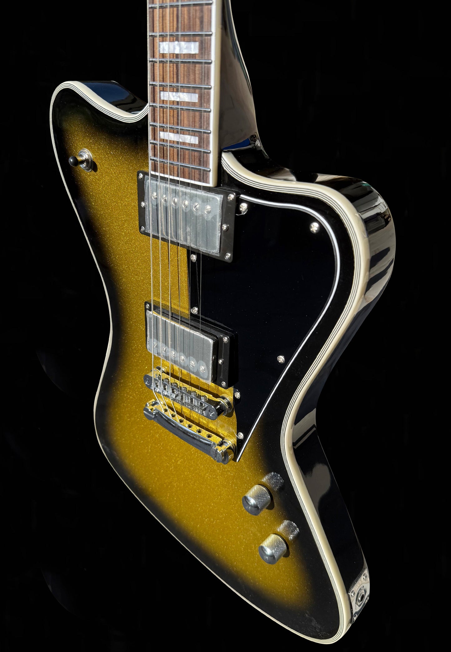 NEW Firefly FFDBN Electric Guitar (Yellow Burst Color)