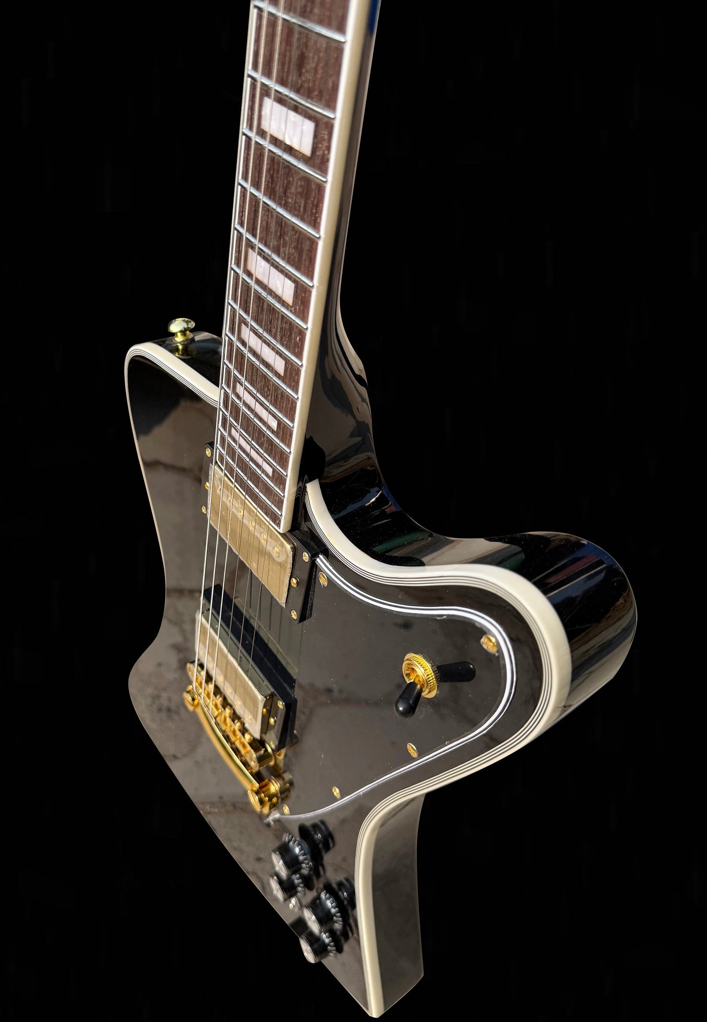 NEW Firefly FFDB Electric Guitar (Black Color)